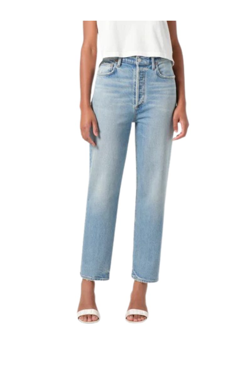 90's Pinch Waist Crop Jean