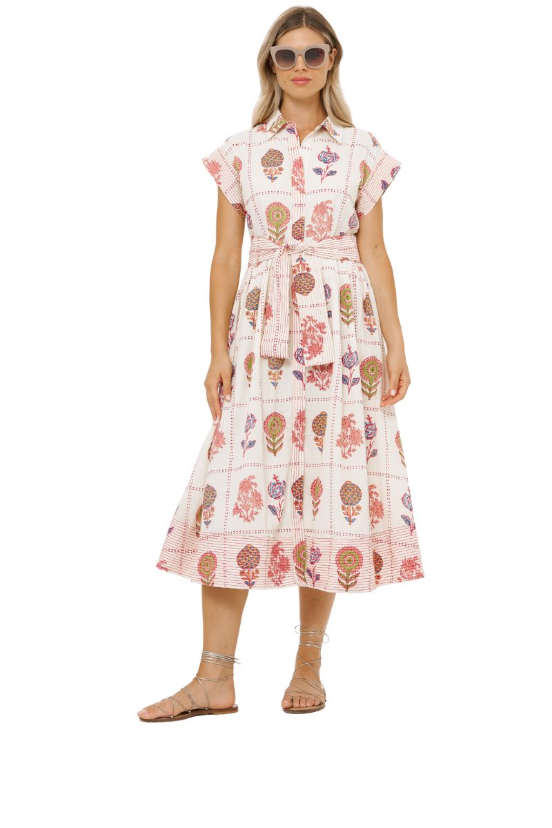 Belted Shirt Dress