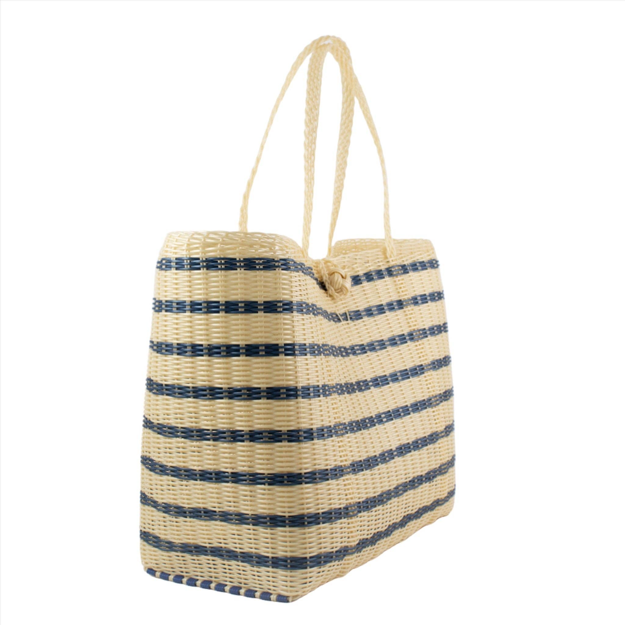 Medium, Sailor Stripe in Pearl 