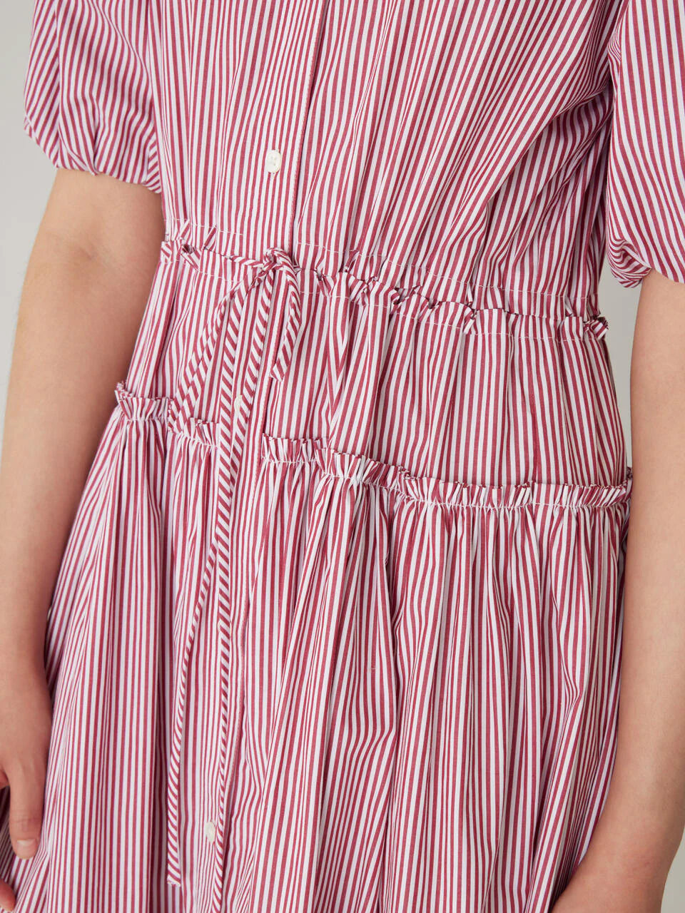 Stripe Poplin Dress