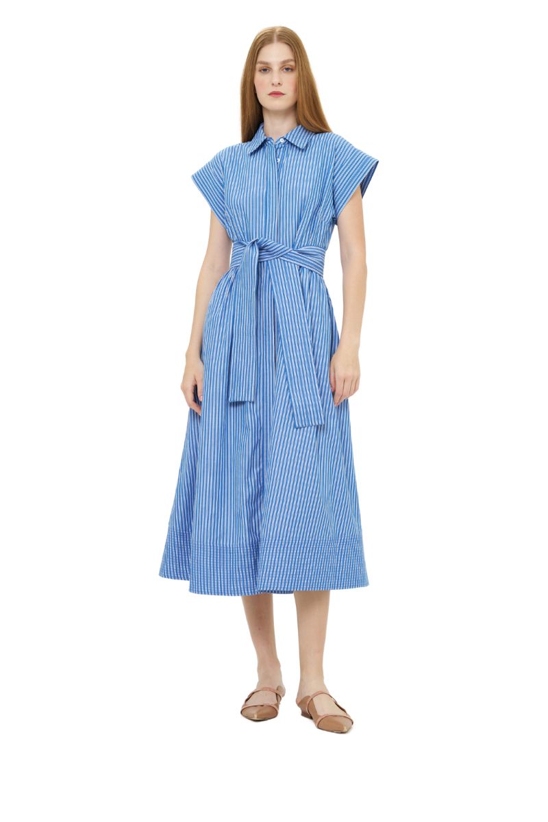 Belted Shirt Dress
