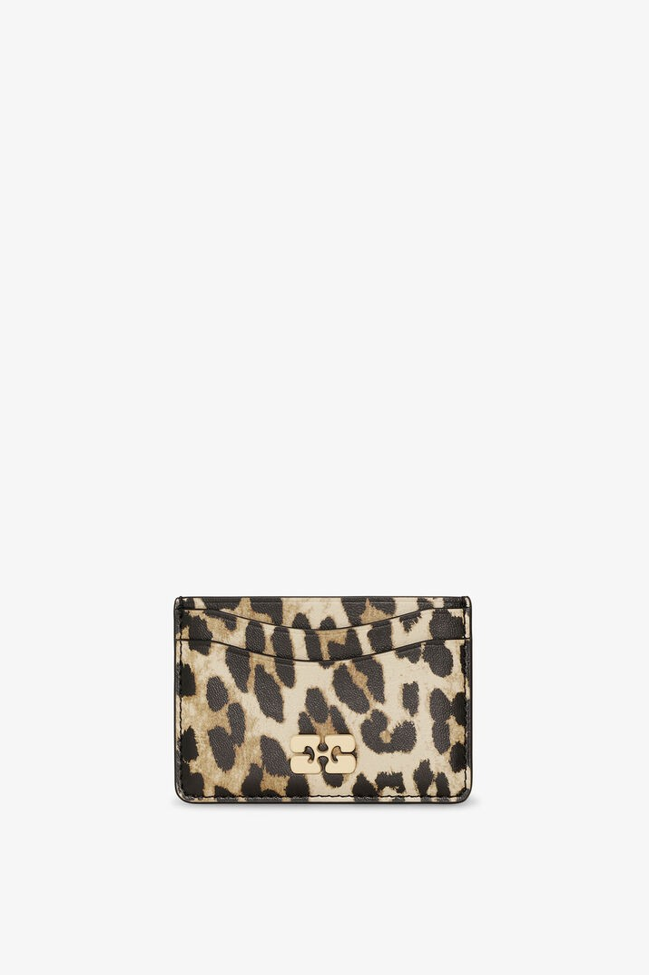 Ganni Bou Card Holder Print