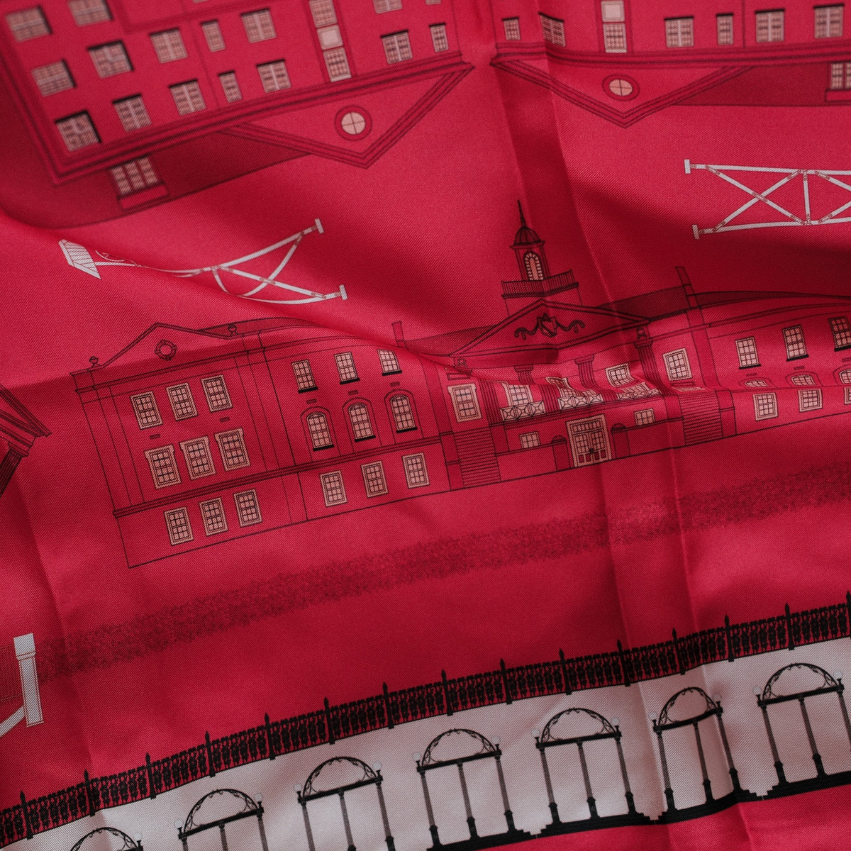 The Athens Bulldog Scarf