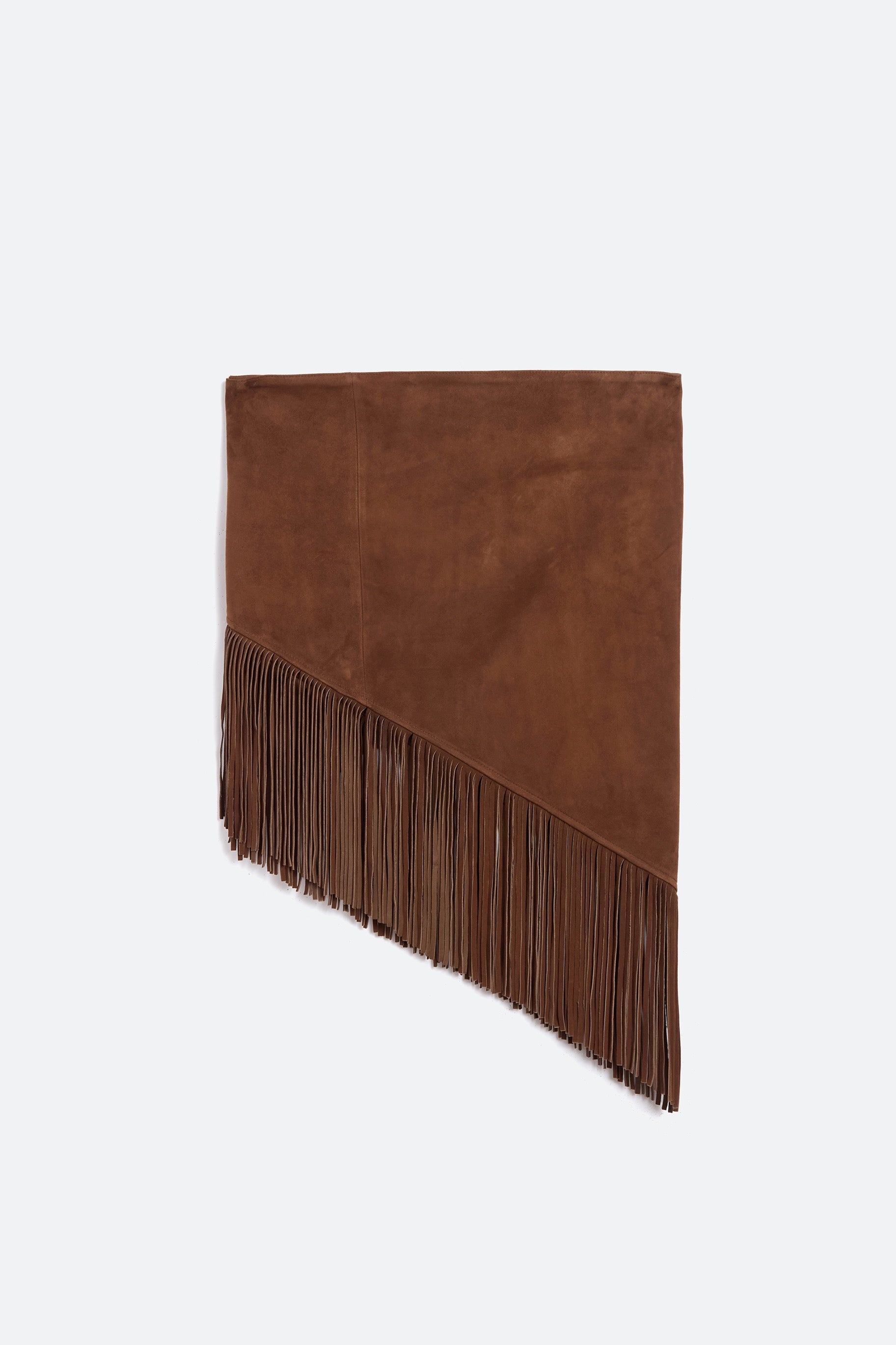 SAMANTHA TRIANGLE FRINGE SCARF