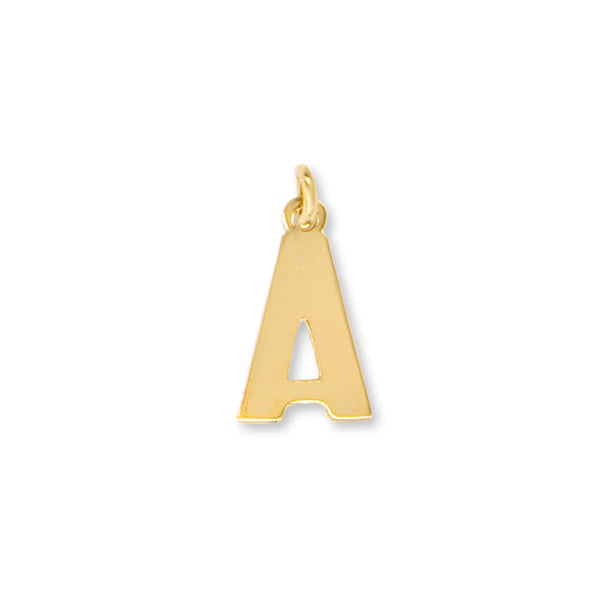 Letter "A" Charm