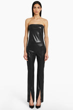 Load image into Gallery viewer, Amanda Uprichard - Black Tavira Faux Leather Pant