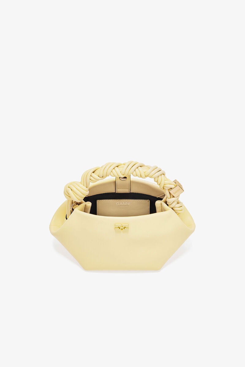Yellow Cream Mini Bou Bag in Yellow