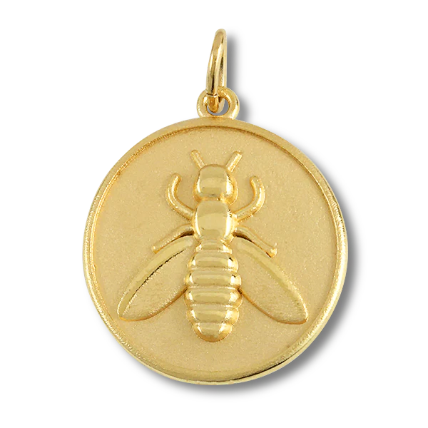 Resilience Bee Coin Charm