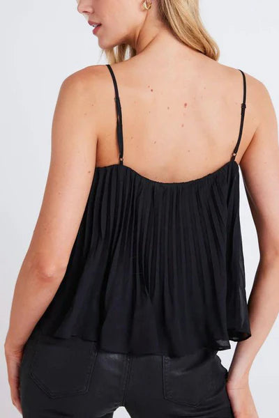 Sunburst Pleated Camisole