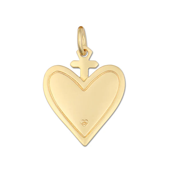 Cosmic Heart Charm