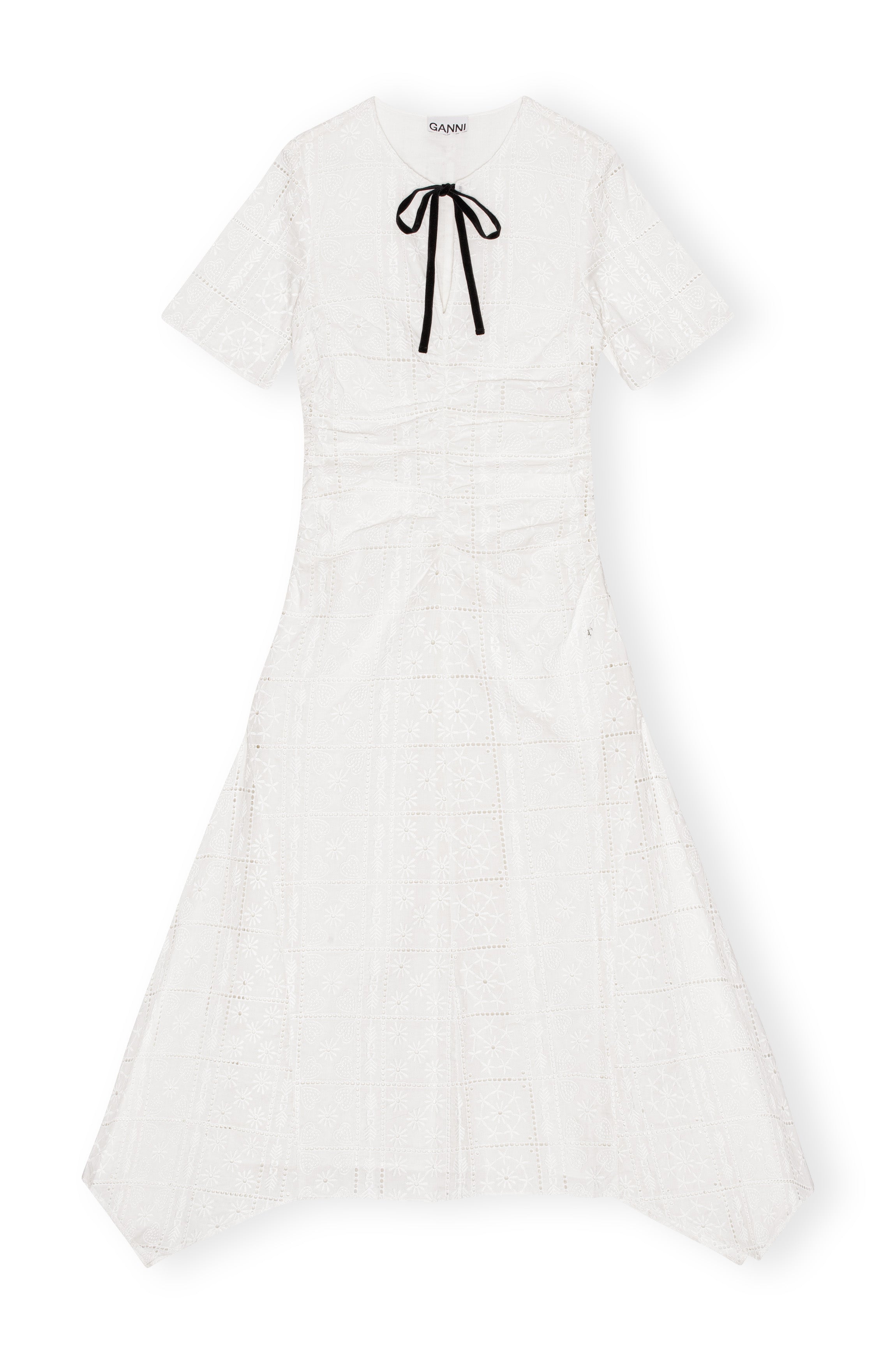 Light Broderie Anglaise Long Dress