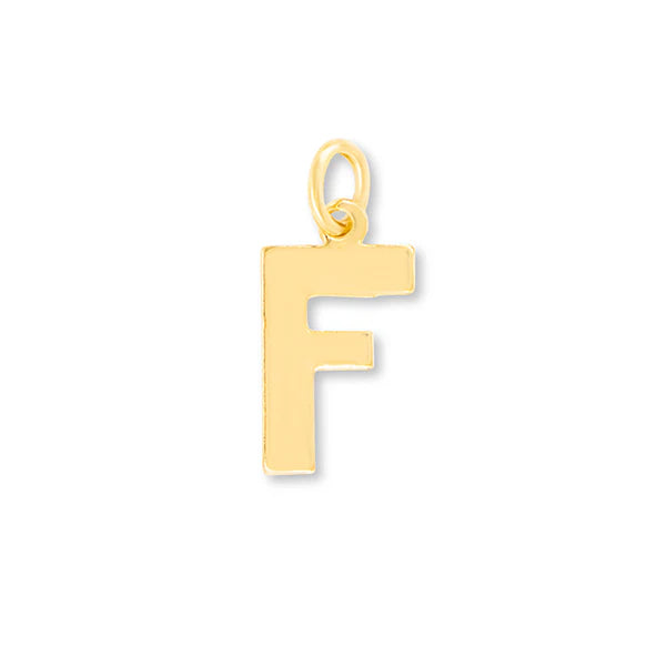 Letter "F" Charm