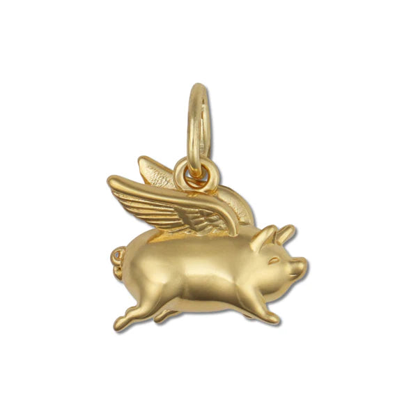 Flying Piggy Charm