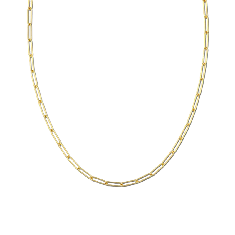 32" Gold-Filled Long Link Necklace