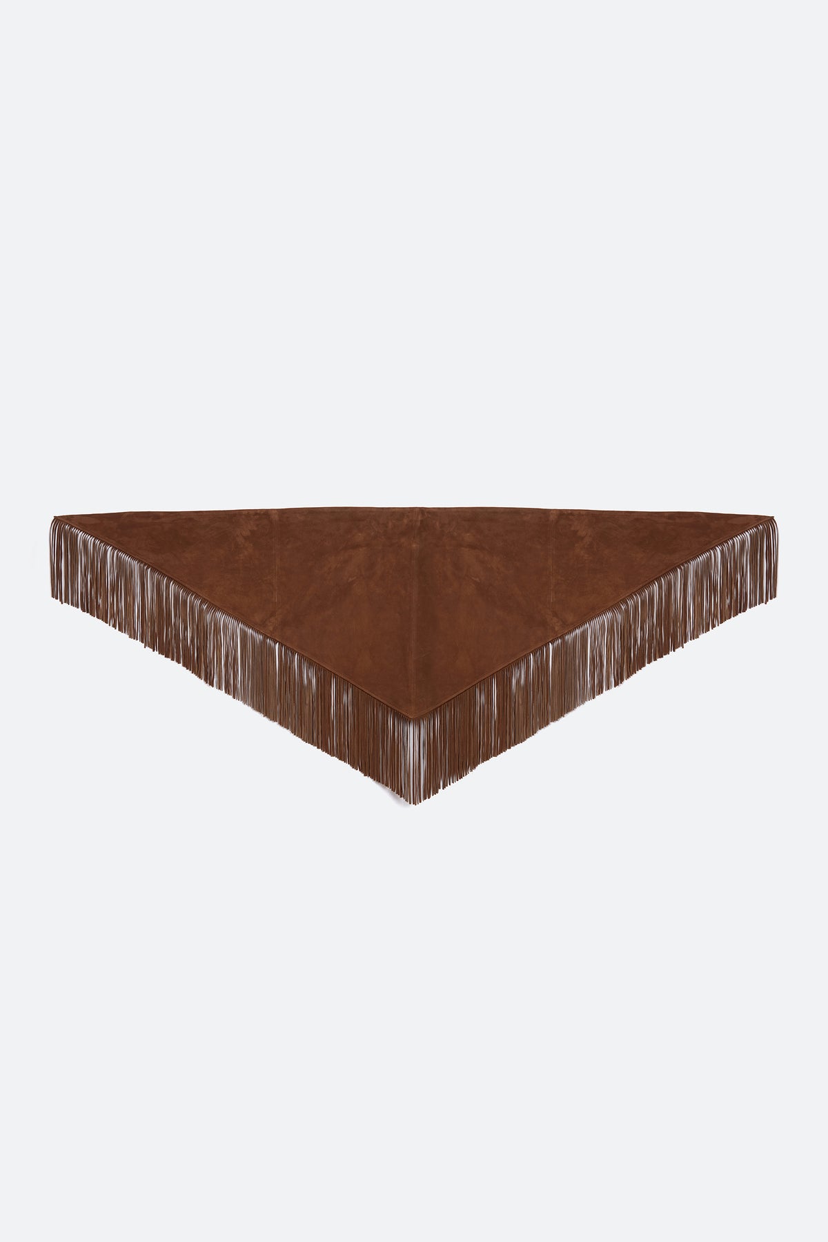 SAMANTHA TRIANGLE FRINGE SCARF