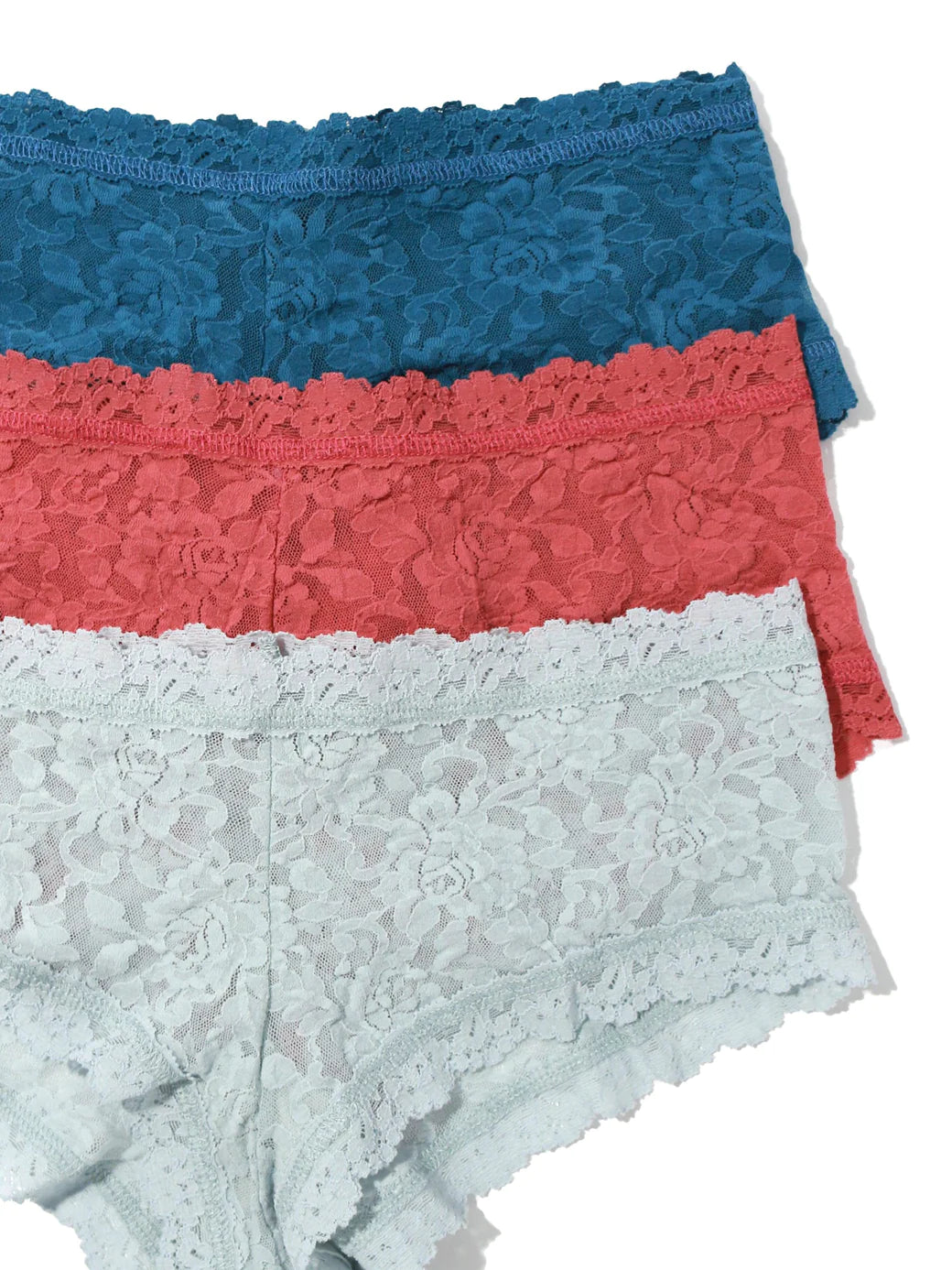 Holiday 3 Pack Signature Lace Boyshorts