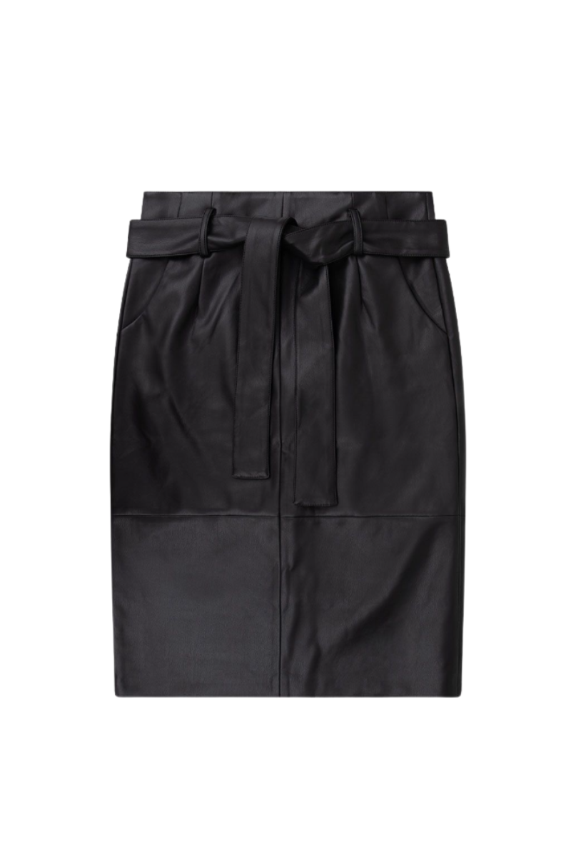 Long Belted Skirt