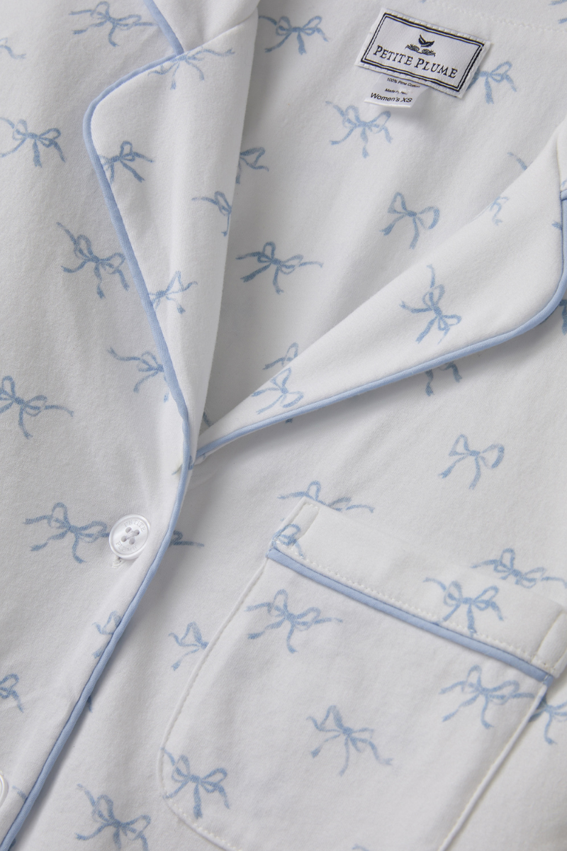 Pima Short Sleeve Pajama Short Set