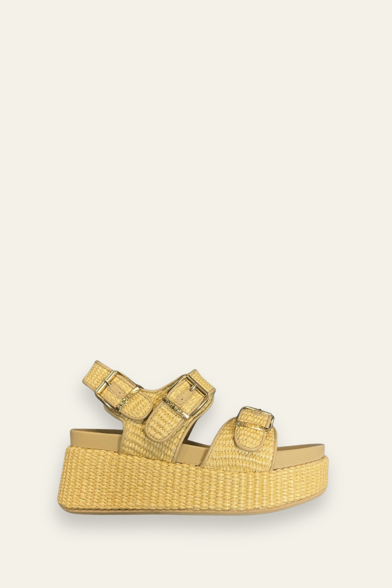 Brooke Raffia Sandal