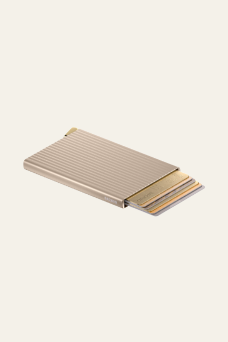 Premium Cardprotector - Fluted Champagne