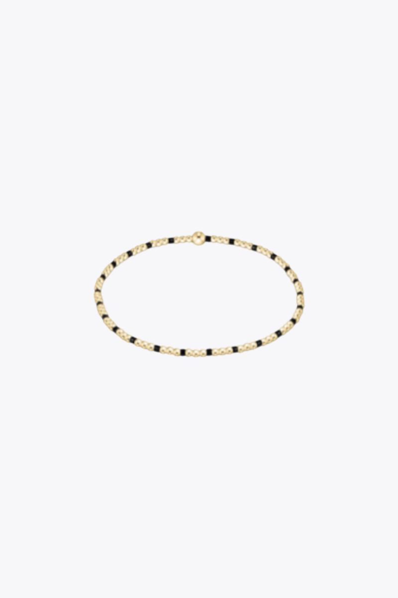 Gameday Hope Sincerity Pattern 2mm Bead Bracelet