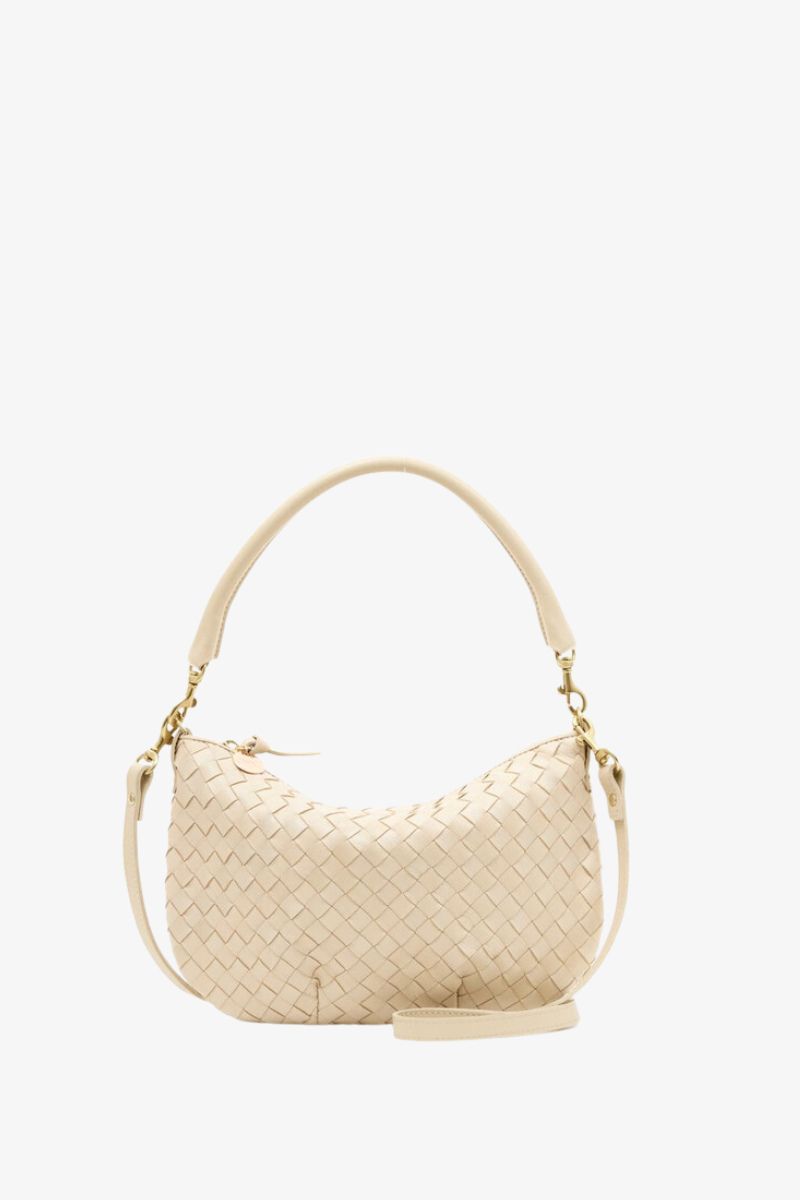 Petit Moyen Messenger - Medium Woven Diagonal