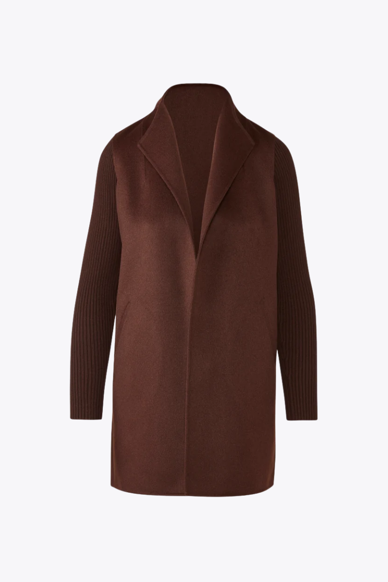 Rib Sleeve Coat