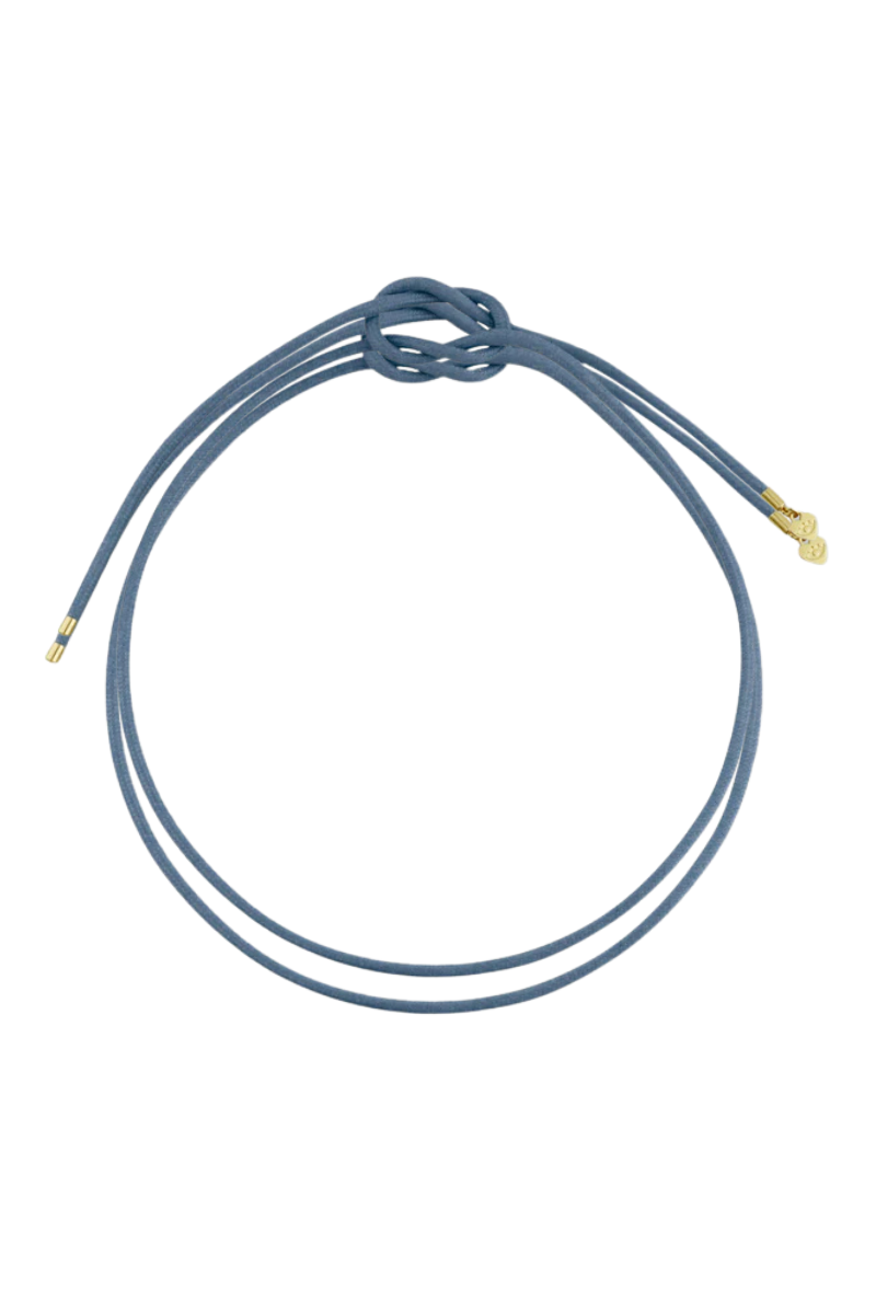 Slate Blue Necklace Cord