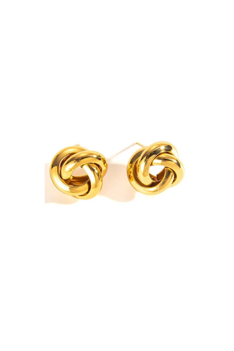 Arden Knotted Stud Earrings