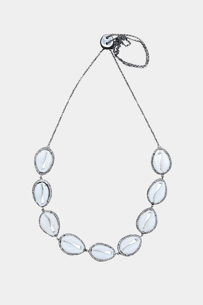 Natural Cowrie Shell Choker