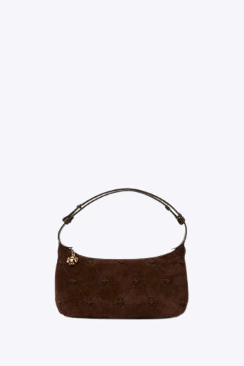 Bunny Knot Suede Pochette