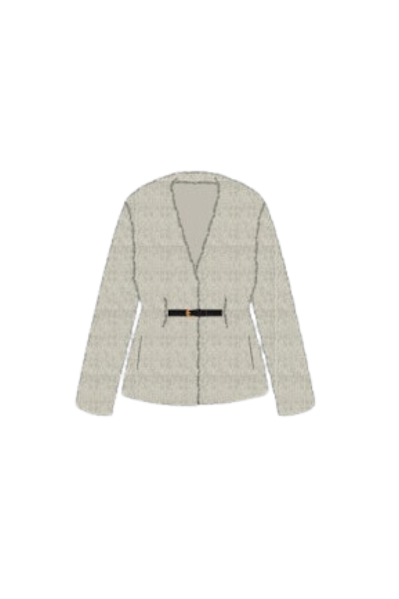 Belted Sherpa Jacket