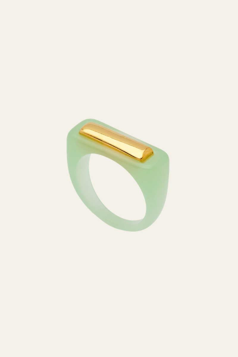 Aqua Resin Ring