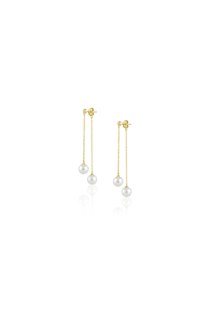 Xana Double Pearl Dangle