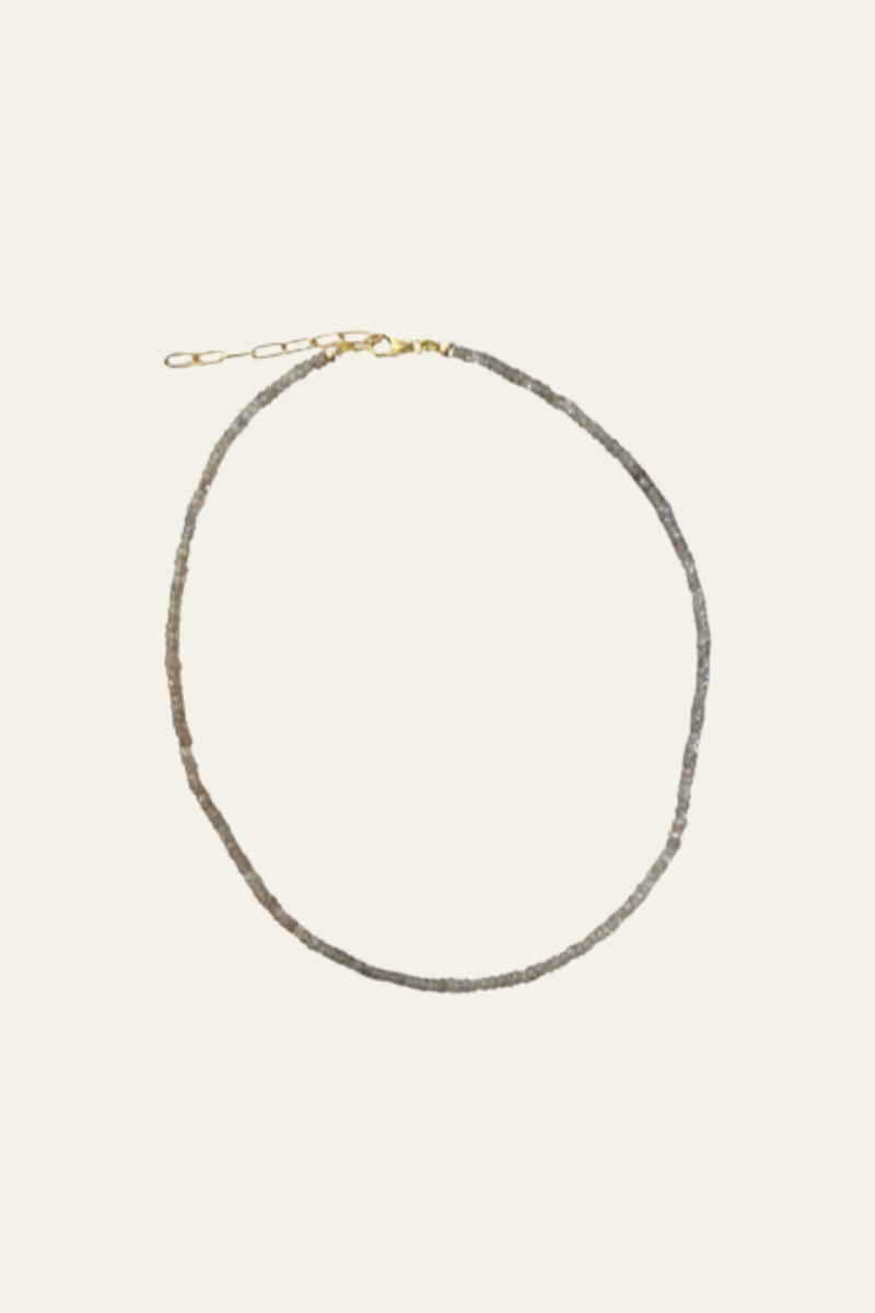 HART - Teeny Brown Zircon Gemstone Necklace