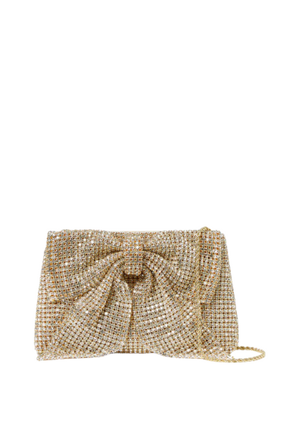Jolene Diamanté Bow Clutch display picture 2