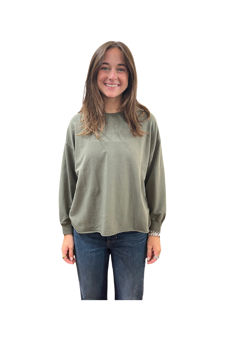 Cali Fleece Anna Crew