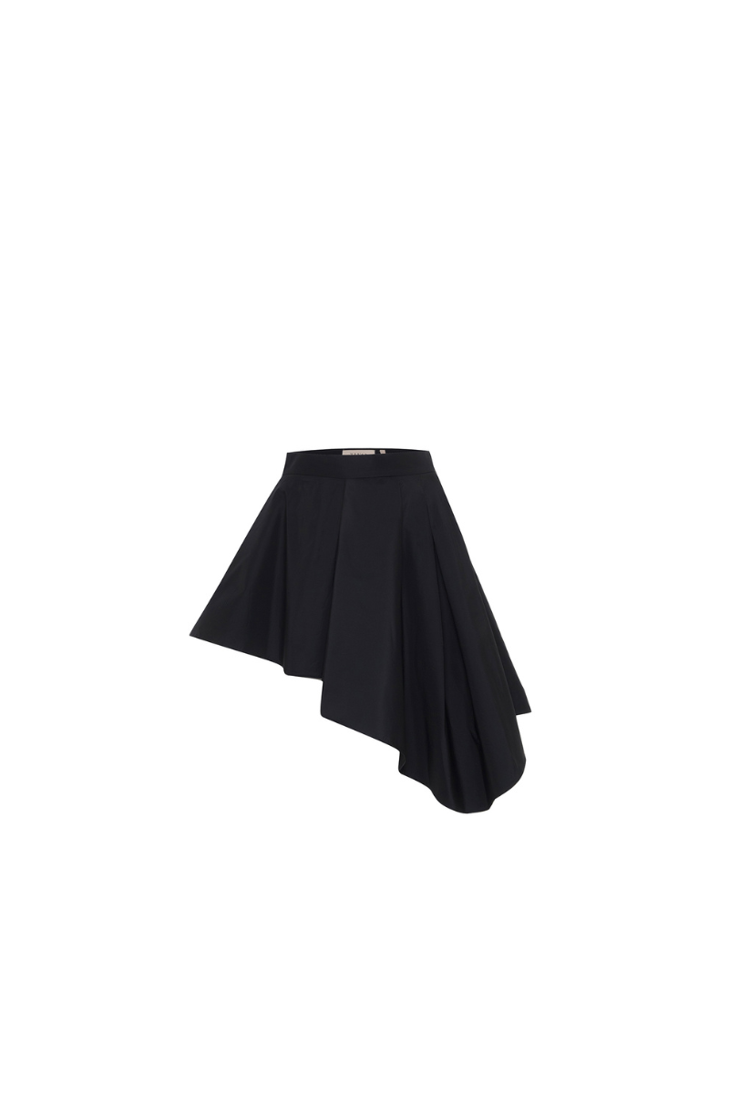 Theia Taffeta Mini Ball Skirt