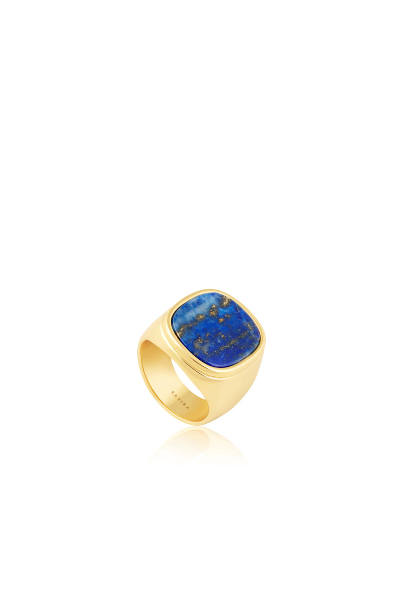 Lapis Lazuli Statement Ring