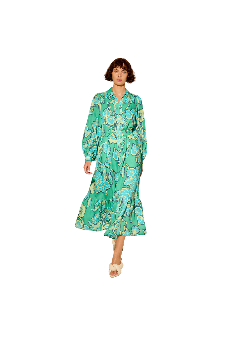 fiora maxi dress Fiora Maxi Shirt Dress