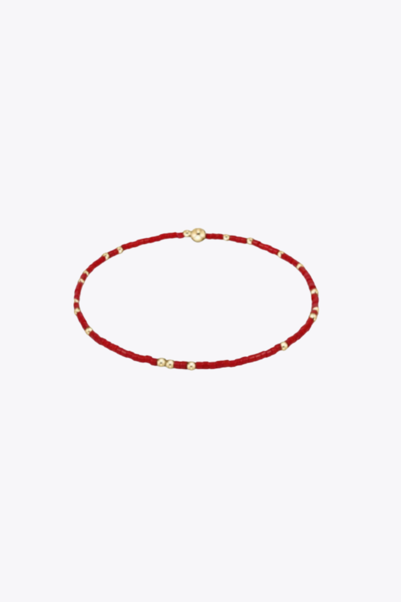 Gameday Hope Unwritten Bracelet - Bright Red