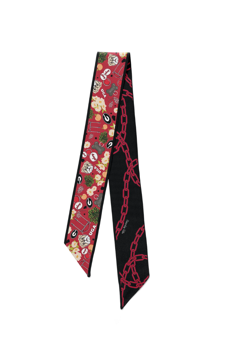 Georgia Bulldogs Twilly Scarf