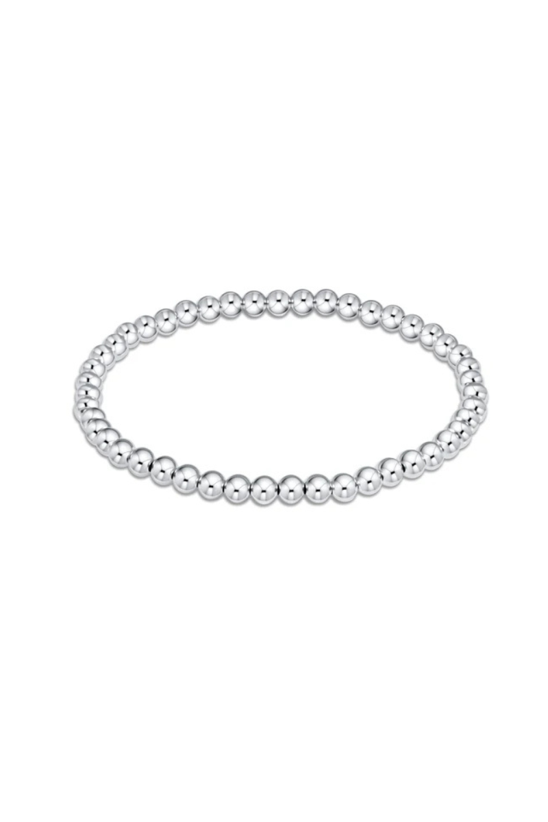 EXTENDS Classic Sterling 4mm Bead Bracelet