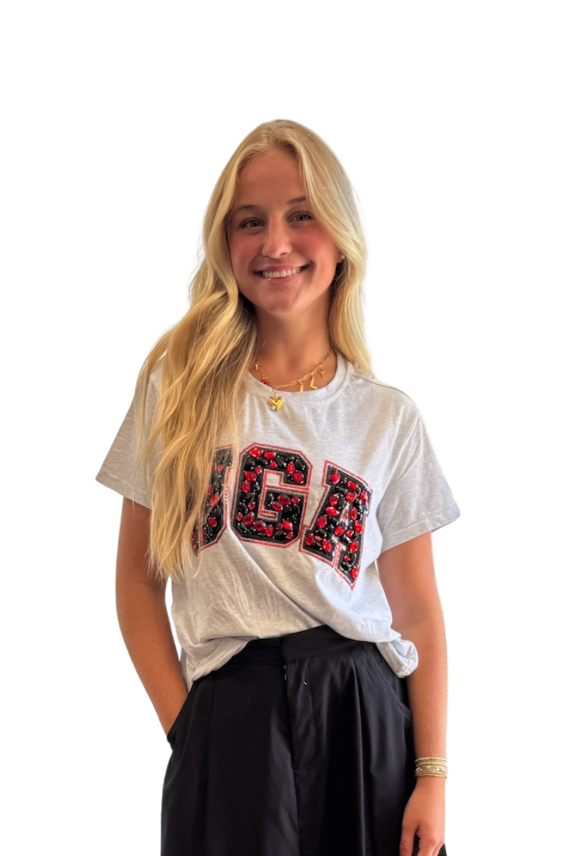 UGA Jewel Tee