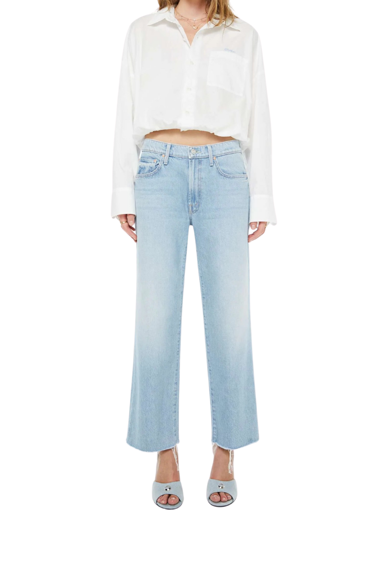 The Mid Rise Rambler Zip Ankle Fray