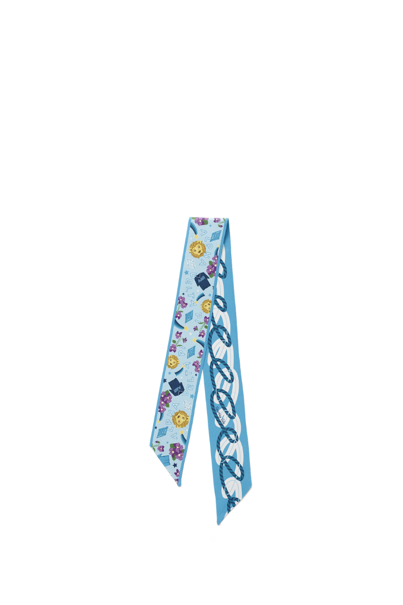 Alpha Delta Pi Twilly Scarf