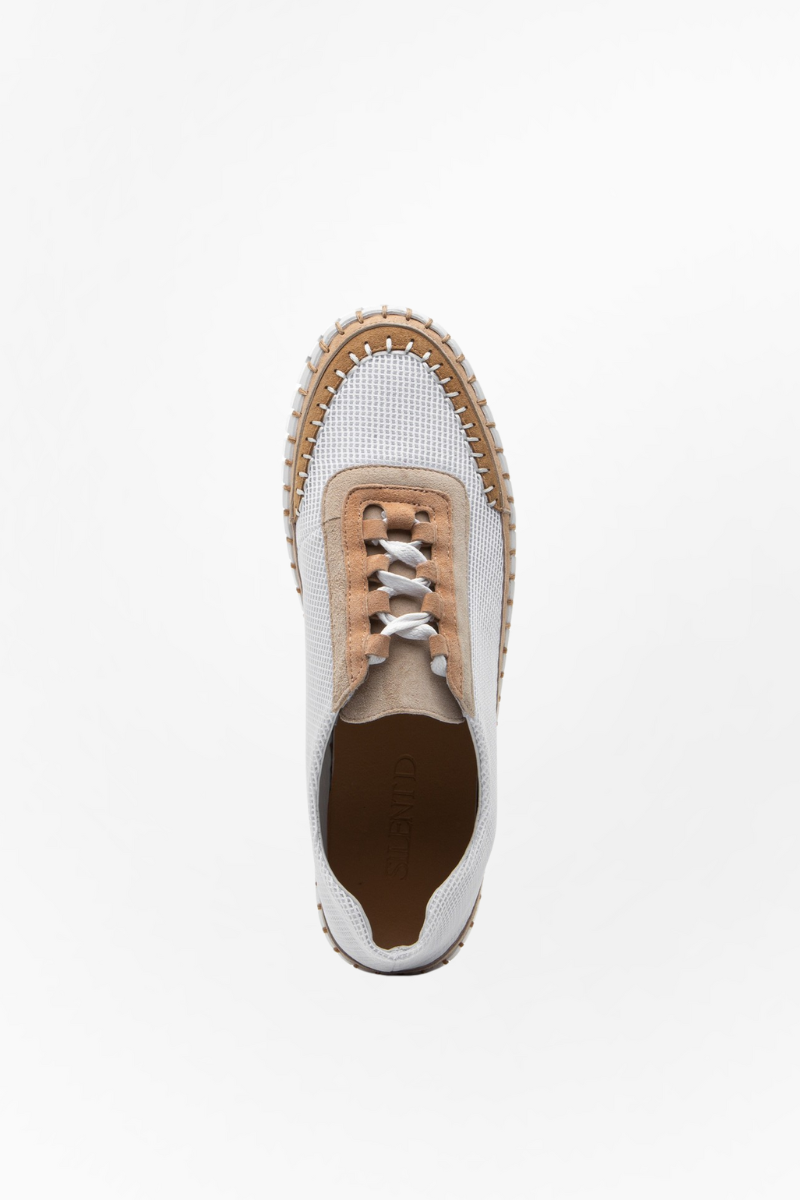 Baine Sneaker White/Latte