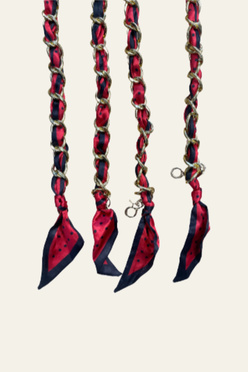 Scarf Chain Gameday Purse Strap