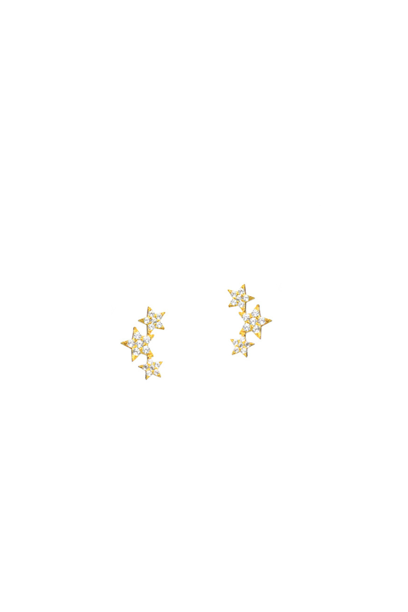 Sterling Silver 3 Star Climber
