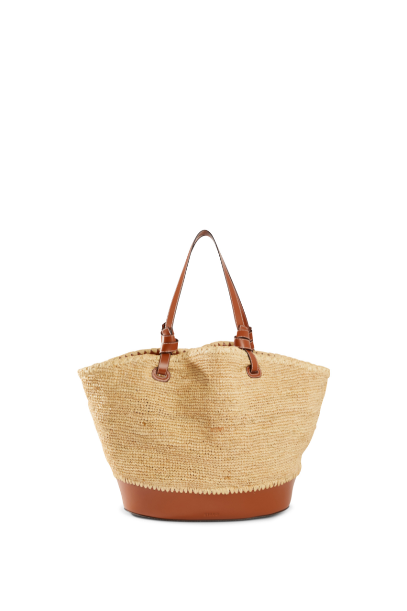 Squillo Raffia Tote Bag